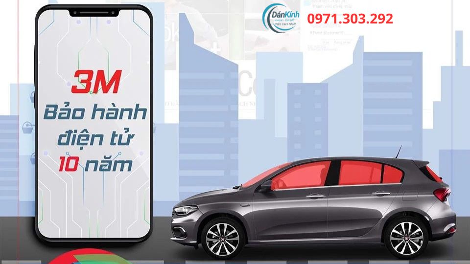Cam kết cung cấp phim cách nhiệt 3M chính hãng